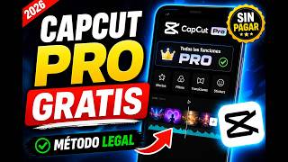 🚀 Cómo Tener CapCut PRO GRATIS en PC ( Legalmente  en 2026)
