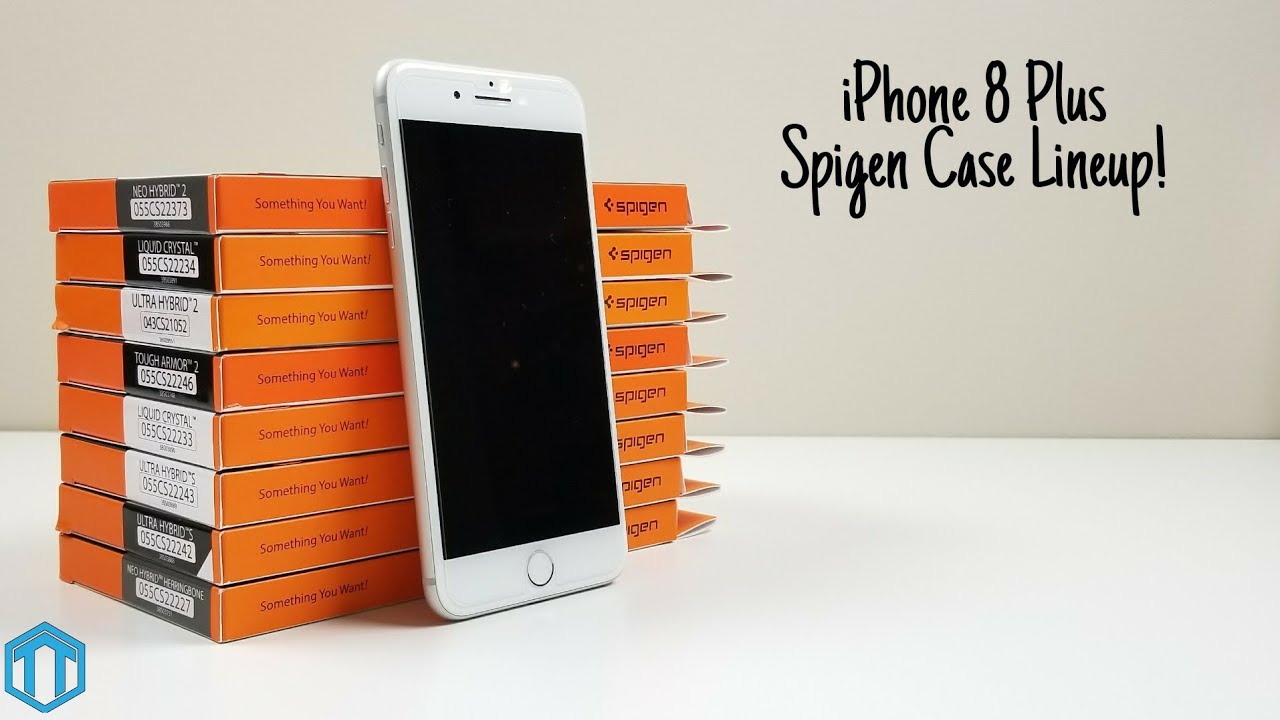 iPhone 8 Plus Spigen Case Lineup! - YouTube