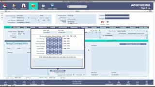 HRS Pro Training - Adding temporary jobs