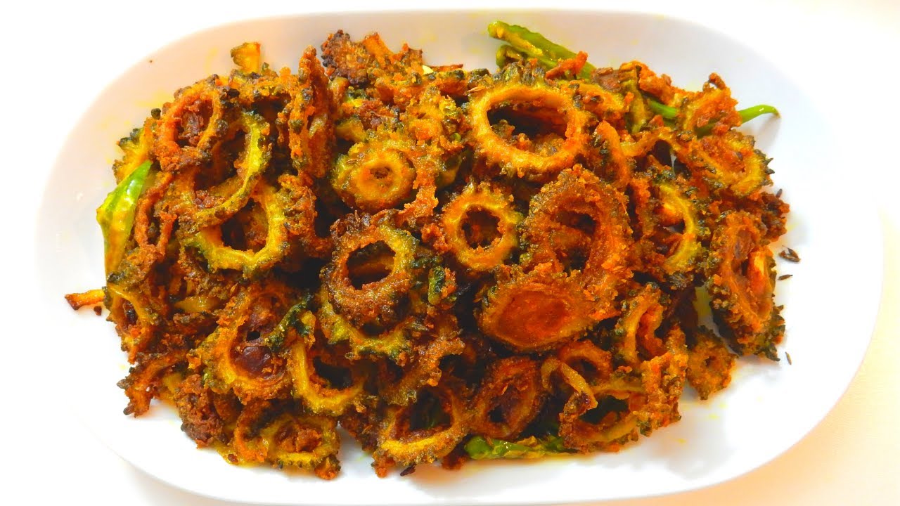 তিতা ছাড়া মুচমুচে করল্লা ভাজা Best Crispy Karela Fry Recipe Crispy