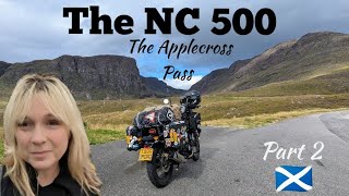 The NC500  Applecross Pass on Roger the Royal Enfield Himalayan  Part 2