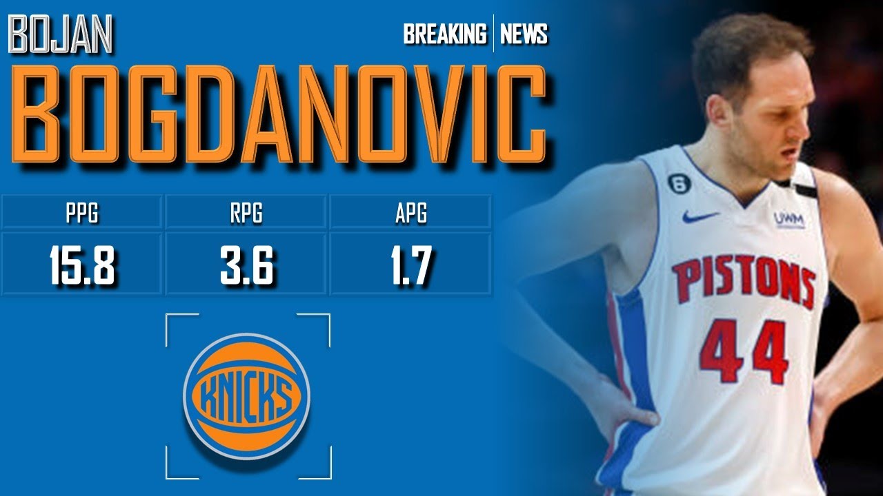 NEW YORK KNICKS: Bojan Bogdanović ᴴᴰ