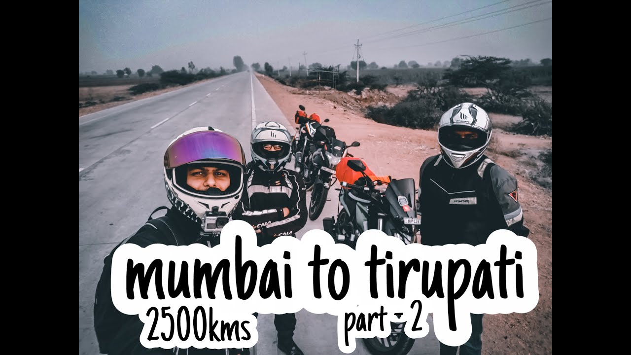 MUMBAI TO TIRUPATI | PART-2