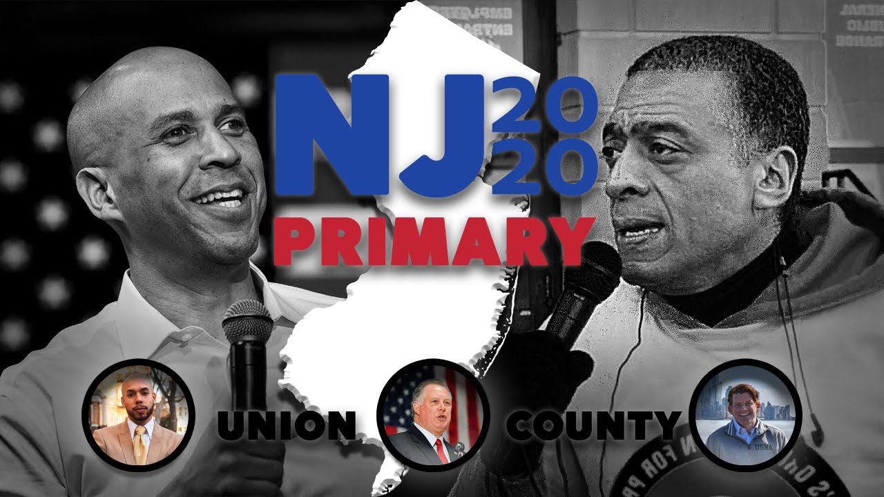 NJ Democratic Primary 2020 Candidates Explained (Cory Booker vs Lawrence Hamm) & Union County