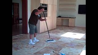 Granite Shield of Baton Rouge Louisiana - Does Your Limestone Flooring Repel Like This?