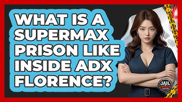 What Is A Supermax Prison Like Inside ADX Florence? - Jail & Prison Insider