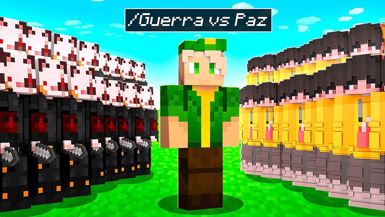 100 Jugadores SIMULAN UNA GUERRA entre CIVILIZACIONES