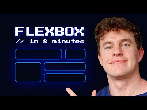 video-thumbnail-Learn Flexbox CSS in 8 minutes