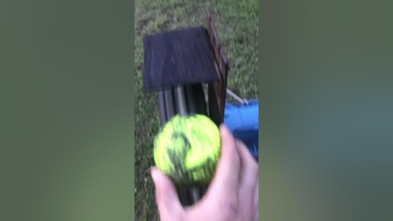 DIY pitching machine homemade (softball) how to YouTube