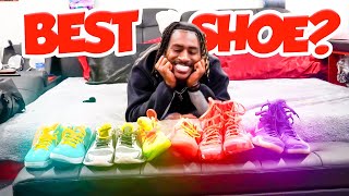 WHICH KOBE IS THE BEST TO HOOP IN FT. KYREE WALKER (SNEAKER REVIEW)