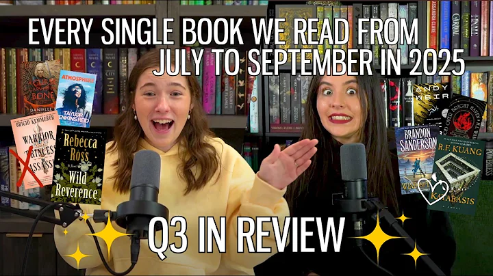 Q3 in review 📚 // 20+ book wrap-up from july to september in 2025 ⭐☕