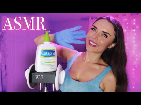 ASMR | Relaxing Ear Massage with Lotion + Glove Sounds