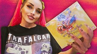 EP 77 OP15 Box #6 - #bandi #onepiece #onepiecetcg #cards #girl #op15 #eb04 #law #luffy #iwantamanga
