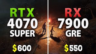 RTX 4070 SUPER vs RX 7900 GRE - Test in 13 Games | 1440p, Rasterization