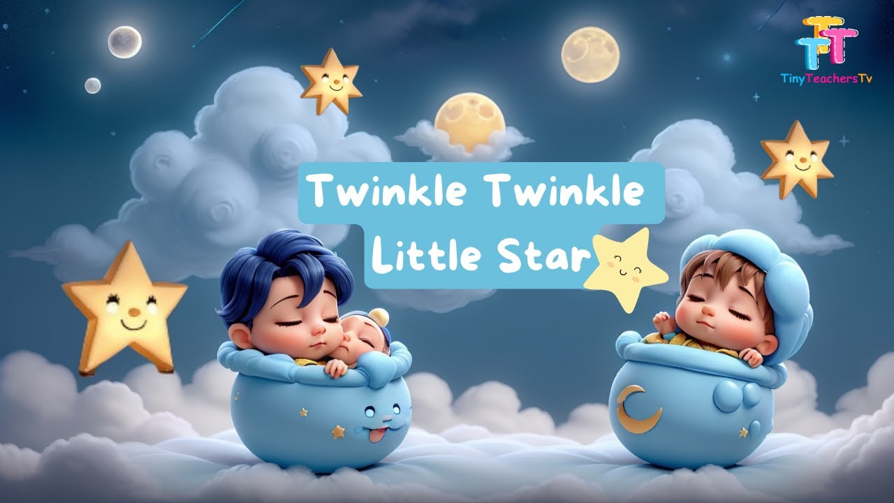 Twinkle Twinkle Little Star rhyme for kids | #rhymes #kidslearning #trending #kids #kidssong #yt