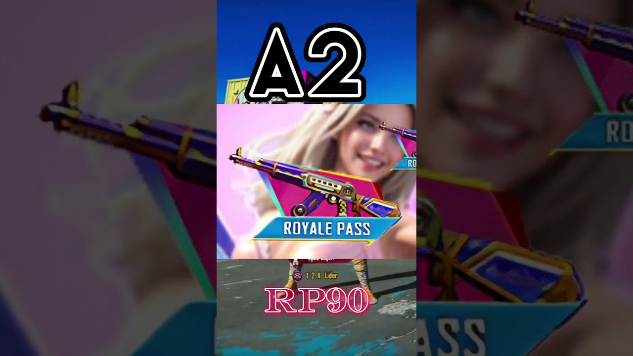 A2 RP skinlari pubg MOBILE 