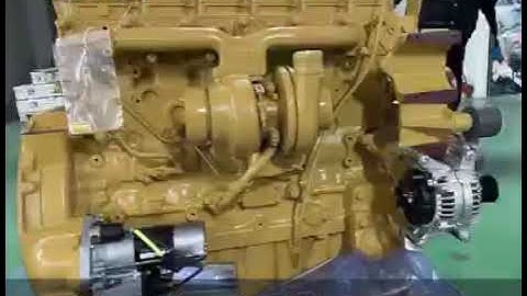 CAT C7.1 diesel engine you can think it is #Chinese marine engine or #Shanghai diesel engine.