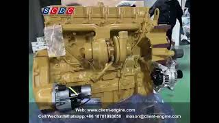 CAT C7.1 diesel engine you can think it is #Chinese marine engine or #Shanghai diesel engine.