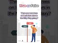 Trees vs. Stars | True or False | #prism #shorts #facts #english