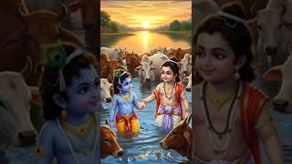 chhoti chhoti gaiya chhote chhote gwal chhoto so more Madan Gopal 🙏🌺#youtubeshorts #bhajan #viral