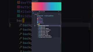 CSS Gradient Background Animation | WebDesign | ThinhPham #shorts