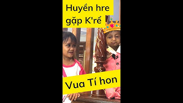 #shorts Huyền Hre hoảng khi gặp Vua Tí hon Kre
