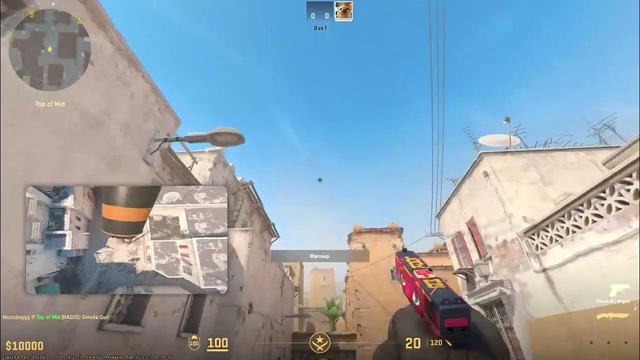Easy One Way Smoke Dust 2 CS2 (CSGO) YouTube