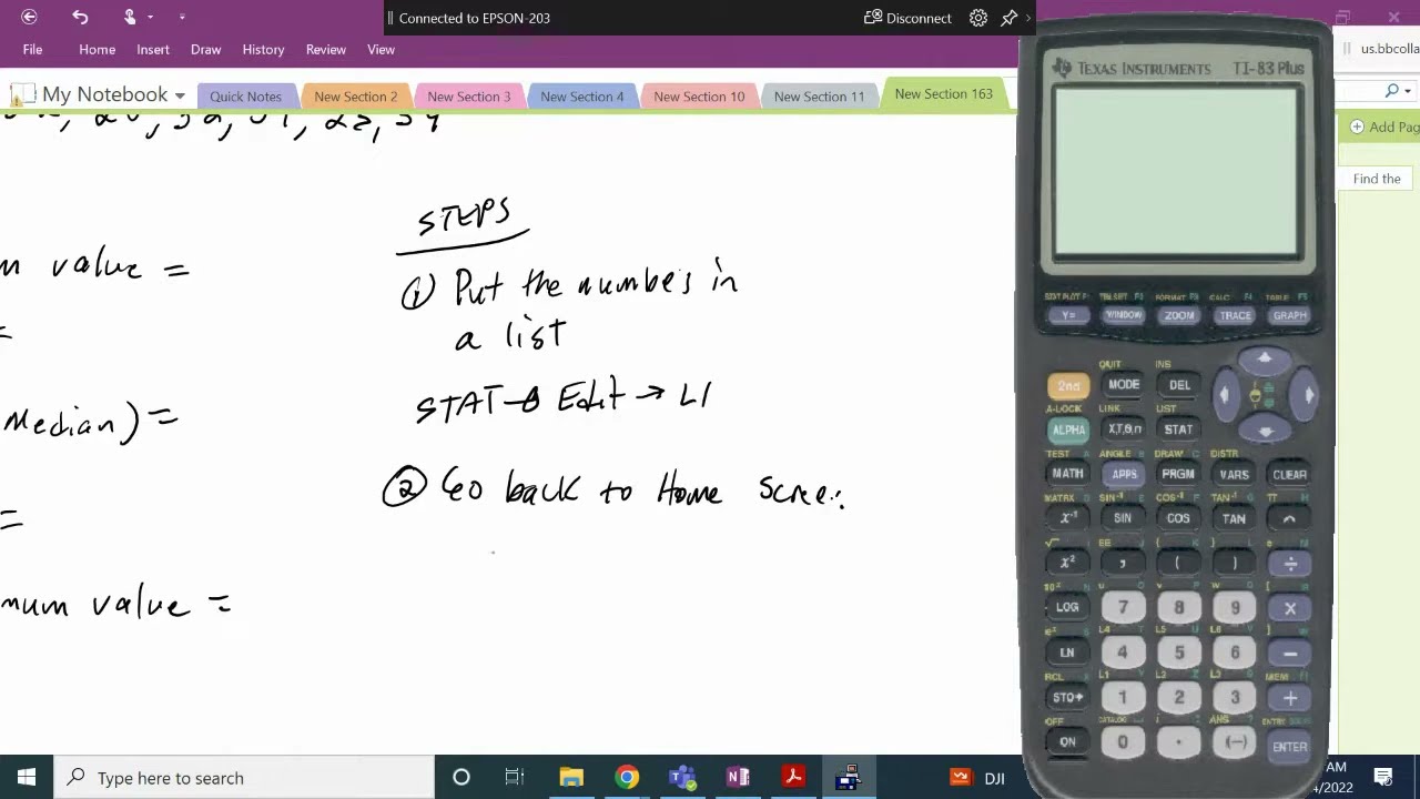 How To Find The 5 Number Summary Using TI 83 TI84 YouTube How To Find The 5 Number Summary Using TI 83 TI84 YouTube