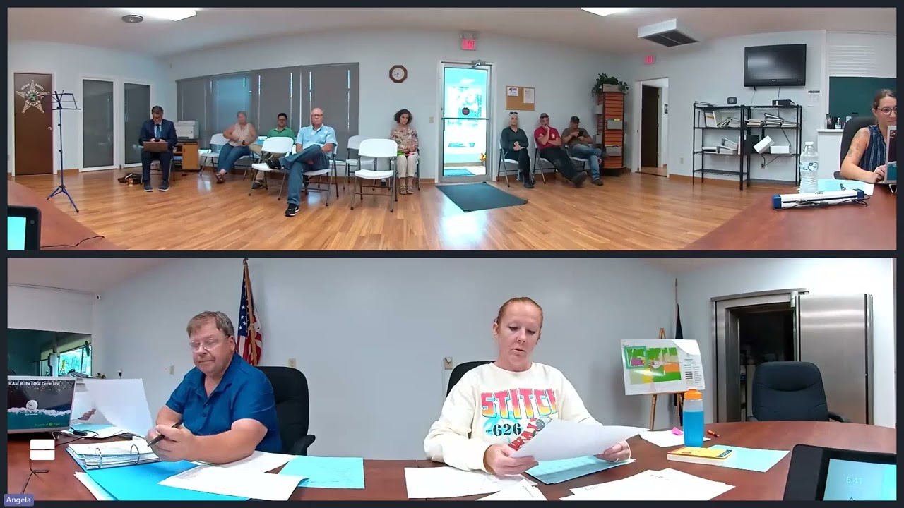 Town Board Meeting 2025-08-19