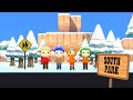 South park intro  made with animal crossing