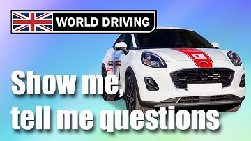 Show Me, Tell Me Questions 2025: UK driving test questions