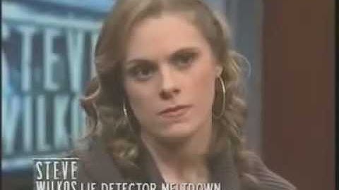 Lie Detector Meltdown The Steve Wilkos Show