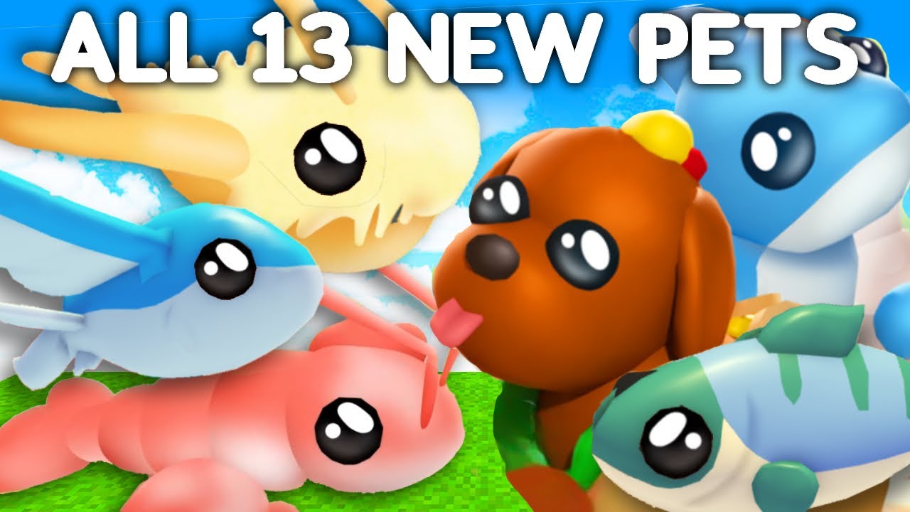 ALL 13 NEW Adopt Me Pets Coming Soon! Summer Fest Update YouTube