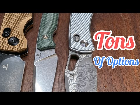 3 Sub $100 Knives with Style! Tenable Eaglestrike, Heron, & Parr
