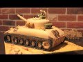 Military Tank Cake