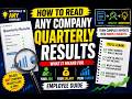 How to Read Any Company Quarterly Results | What It Means for Your Salary, Job & Career