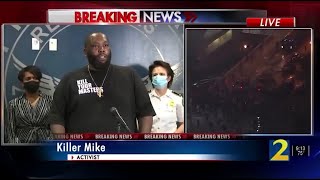 George Floyd, riots, police, racism, Killer Mike's speech