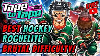 The BEST Hockey Roguelite Meets Absolutely BRUTAL Difficulty... Can We Win? | Tape To Tape screenshot 4