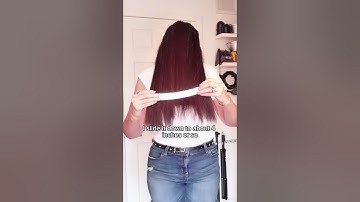 How to cut your own hair at home using CreaClip ✂️ #howto  #shorts #hair
