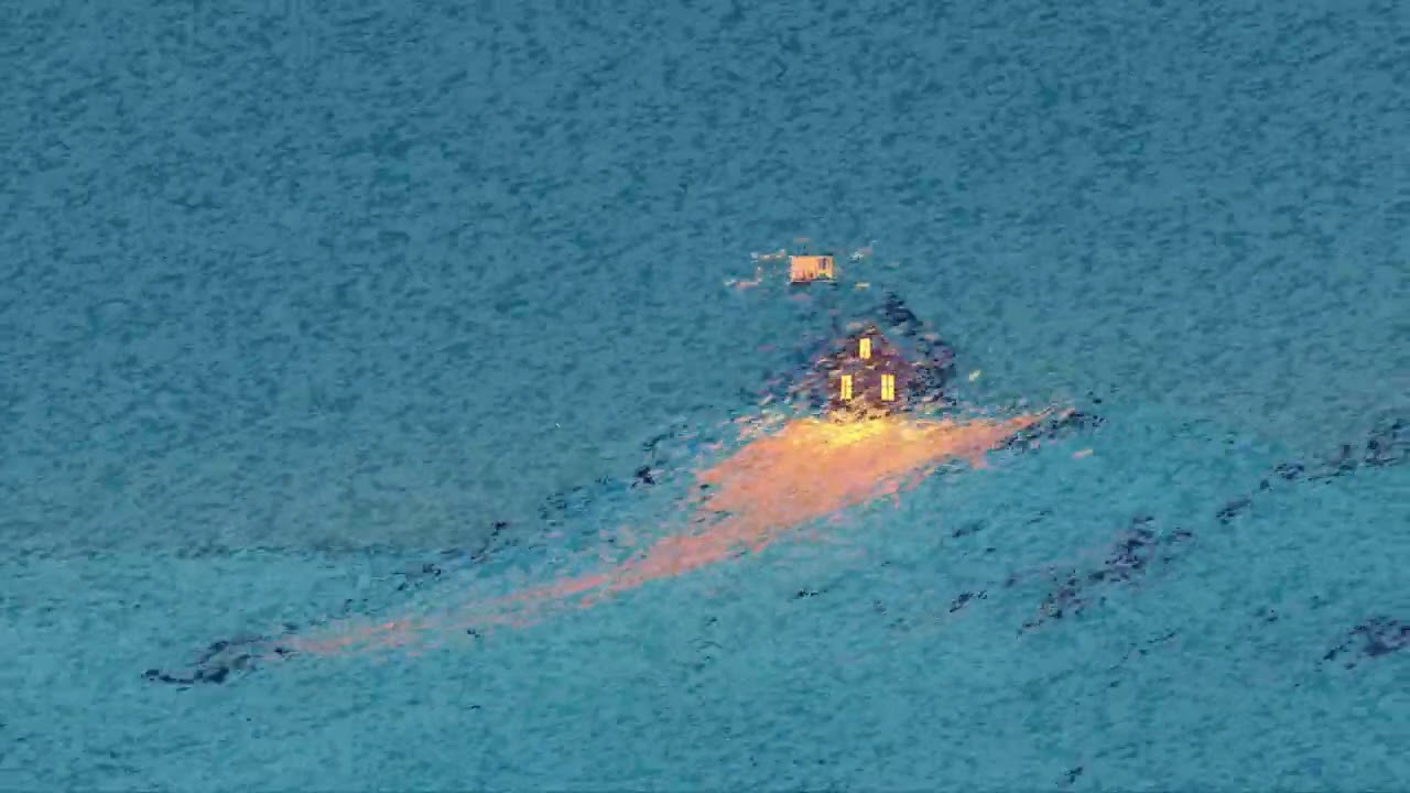 Lonely Hilltop Cabin Lost in a Fierce Blizzard Night | Howling Winds, Deep Snow and Silent Calm