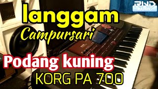 Podang Kuning Langgam Campursari Korg Pa 700