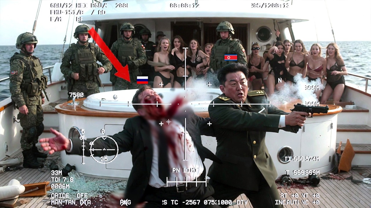 Российские и северокорейские генералы, тайно встречавшиеся на побережье, подверглись налёту снайпера