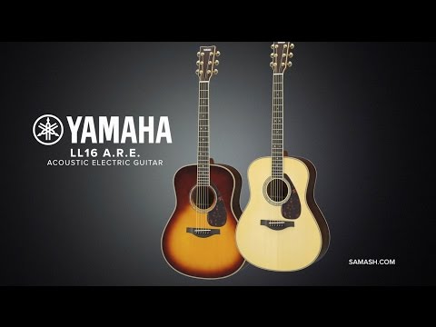YAMAHA LL16 ARE 美品 Yamaha LL16 ARE Acoustic Electric Guitar | Quicklook - YouTube
