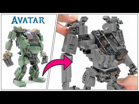LEGO Avatar - I Upgraded Avatar Combat Mech (AMP Suit) With Viewers' Ideas