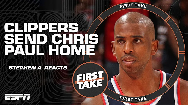'How do you do this to CHRIS PAUL?' Stephen A. reacts to the Clippers releasing CP3 | First Take