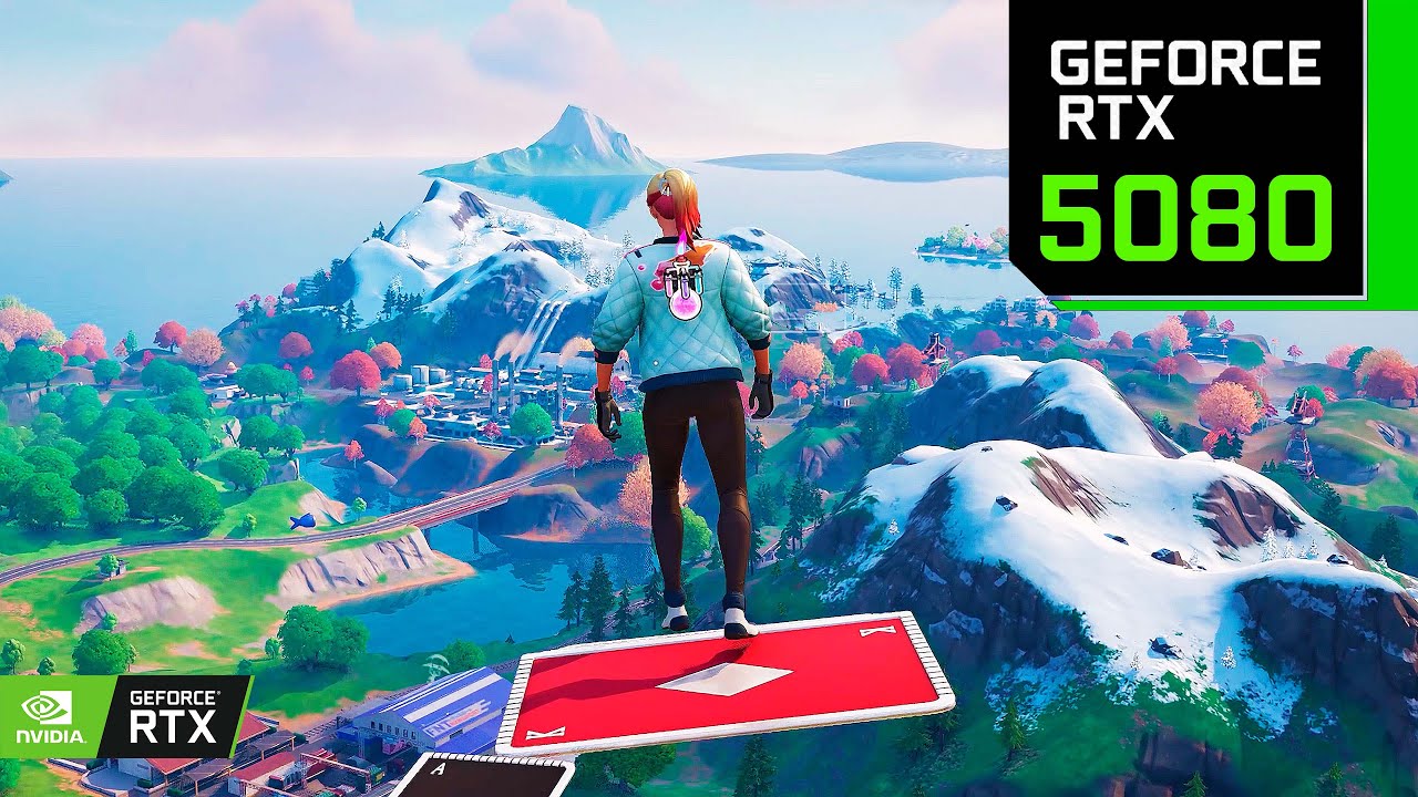 Fortnite - RTX 5080 16GB ( 4K Maximum Settings RT ON / DLSS ON )