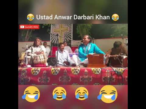 Ustad Anwar Darbari Khan  Some New Funny Clips   Must Watch And Share 