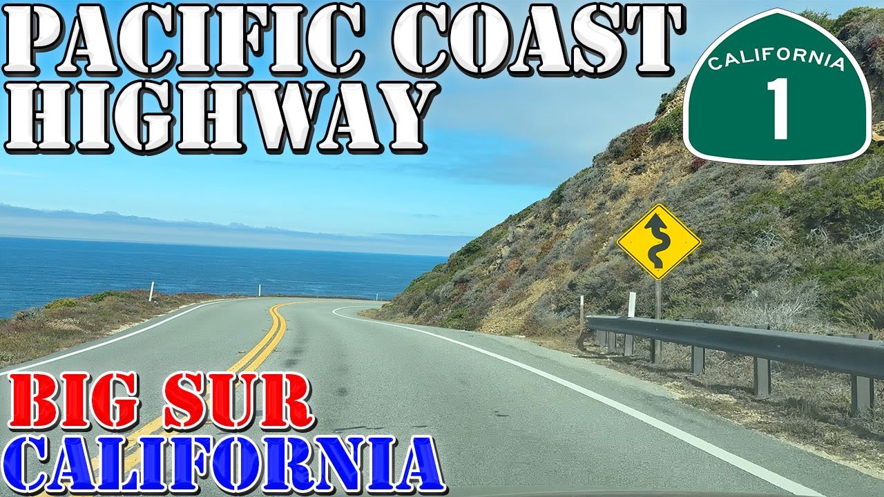 CA 1 North - Pacific Coast Highway - Big Sur to Monterey - California ...