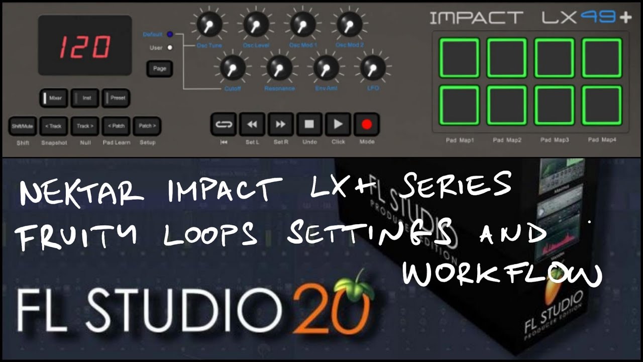 Midi controller Nektar Impact LX+ series vs Akai MPK2xx +