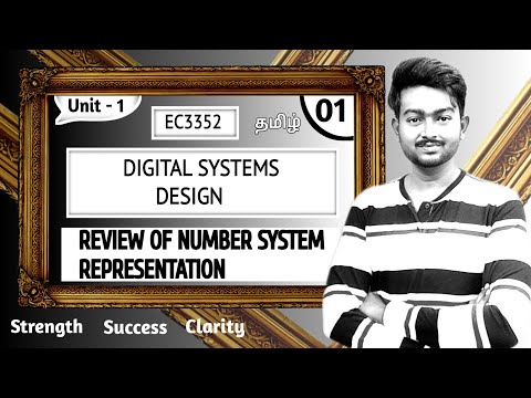 Review of Number System in Tamil | Number System Representation in Tamil | Digital Systems Design